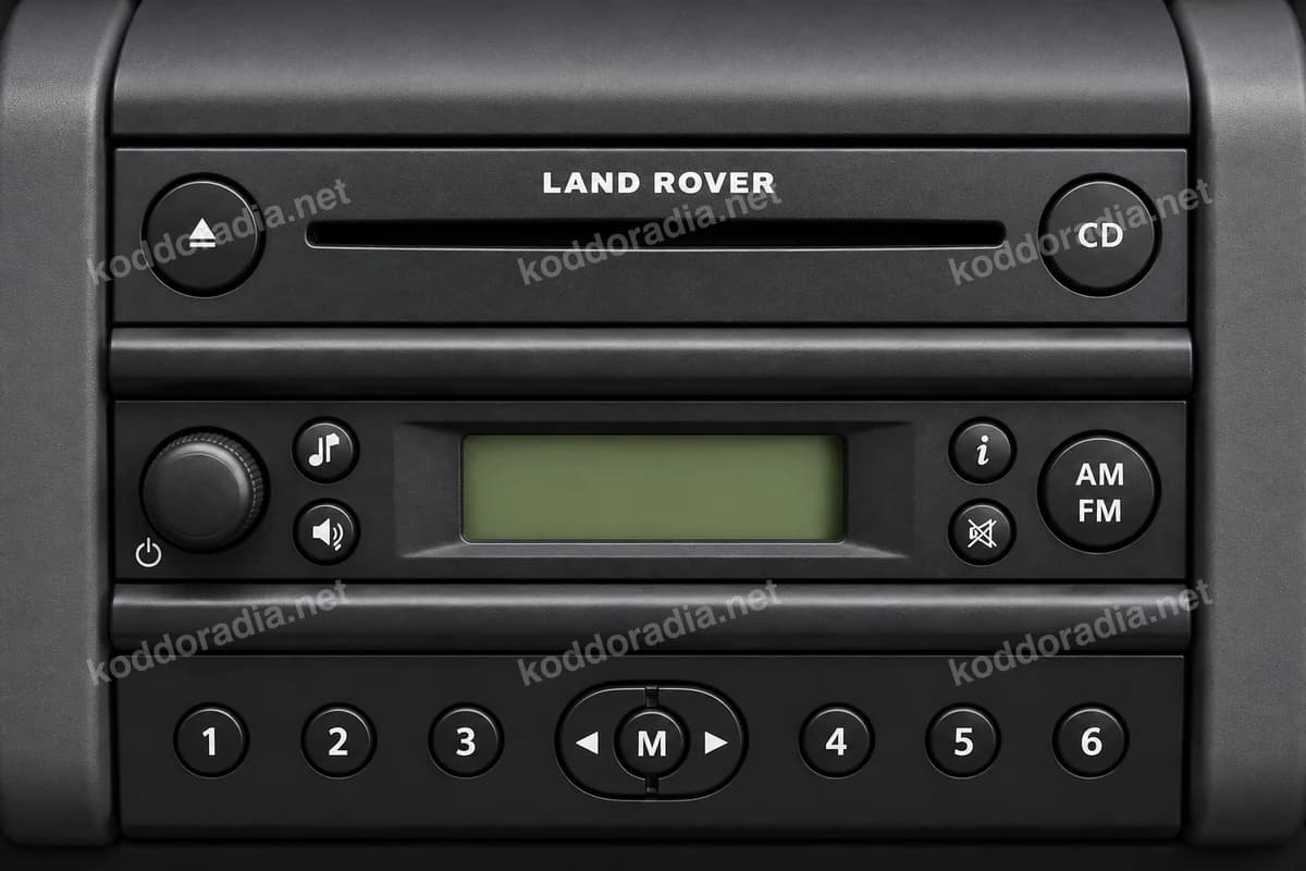 Panel radia Land Rover CD